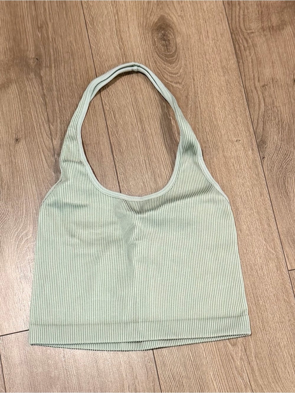 Cotton On Ribbed Halter Tank in Mint